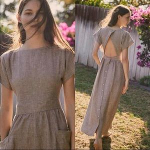 CHRISTY DAWN Jane Dress in Woven Siena 🤎